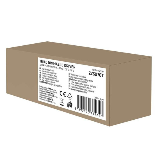 Emos Leuchtenzubehör Triac dimmbarer Treiber 700mA 28W ZZ3070T