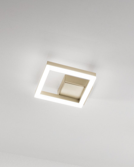 Fabas Luce Bard LED Wandleuchte 11W dimmbar warmweiß Gold edelmatt 3394-24-225