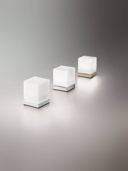 Fabas Luce LED Tischleuchte Brenta 140x110mm 6W Warmweiß Gold dimmbar