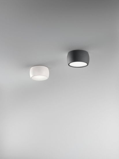 Fabas Luce LED Spot Vasto Ø80mm 7W Warmweiß Anthrazit