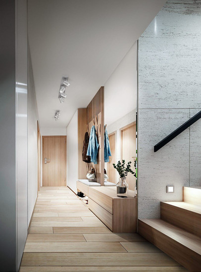 Fabas Luce Deckenstrahler Modo GU10 4-flammig Alu gebürstet Alu-Druckguss 65x9cm