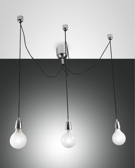 Fabas Luce Pendelleuchte Blog E27 Ø120mm verchromt