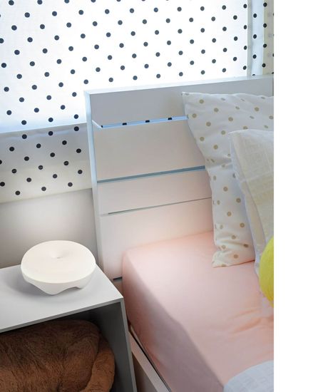 Fabas Luce LED Akku Tischleuchte Bluma Ø170mm 3.9W Warmweiß Weiß dimmbar Akku