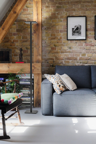 Fabas Luce Ideal LED Stehleuchte 35W dimmbar steuerbare Lichtfarbe Schwarz 3550-12-101