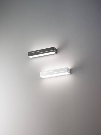 Fabas Luce LED Wandleuchte Banny 50x70mm 18W Warmweiß Weiß
