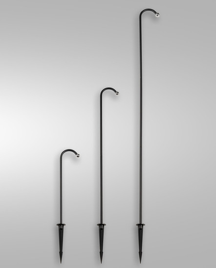 Fabas Luce Armanda LED Spot - Set inkl. Erdspieß / Akku 3W  dimmbar warmweiß Schwarz 3742-72-101