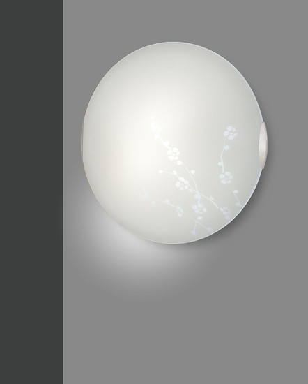 Fabas Luce Christine E27 Deckenleuchte Nickel satiniert und weiss 3748-65-102