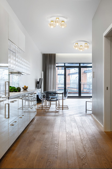 Fabas Luce Kino LED Deckenleuchte 36W dimmbar warmweiß Cognac 3767-65-365