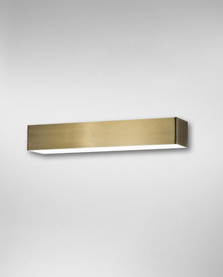 Fabas Luce Mistral LED Wandleuchte 18W steuerbare Lichtfarbe Messing satiniert 3784-21-119