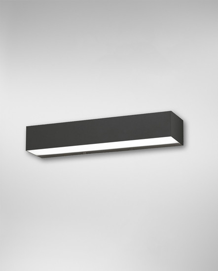 Fabas Luce Mistral LED Wandleuchte 18W steuerbare Lichtfarbe Anthrazit 3784-21-282