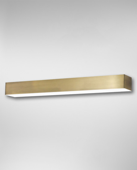 Fabas Luce Mistral LED Wandleuchte 24W steuerbare Lichtfarbe Messing satiniert 3784-26-119