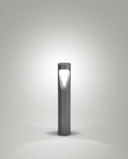 Fabas Luce TEO SHINY BLACK LED Poller 13W warmweiß Schwarz mit Schimmereffekt 6529-10-204