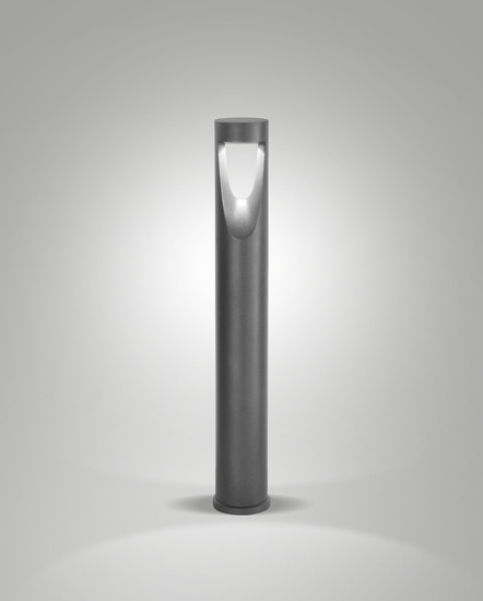 Fabas Luce TEO SHINY BLACK LED Poller 13W warmweiß Schwarz mit Schimmereffekt 6529-12-204