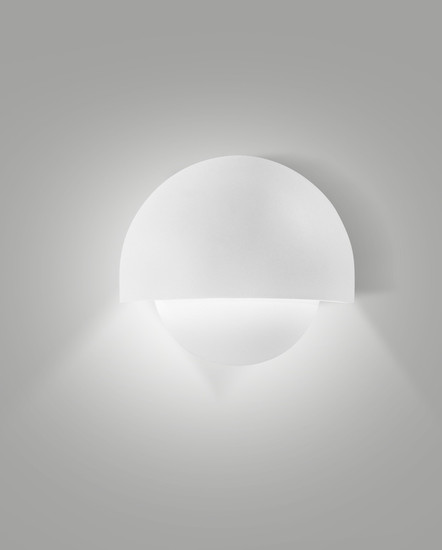 Fabas Luce ECTOR WHITE LED Wandleuchte 10W warmweiß Weiss 6543-21-254