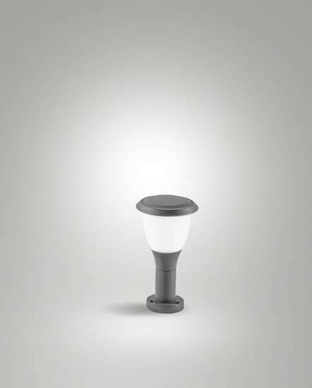 Fabas Luce THIAGO DARK GREY E27 Poller Dunkel Grau 6566-11-294