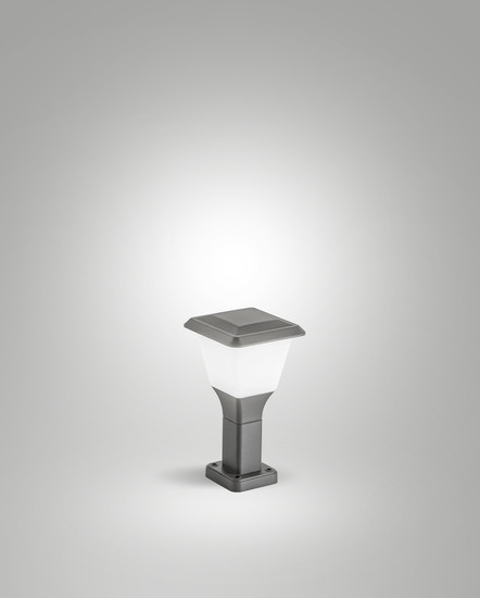 Fabas Luce LENA DARK GREY E27 Poller Dunkel Grau 6567-11-294