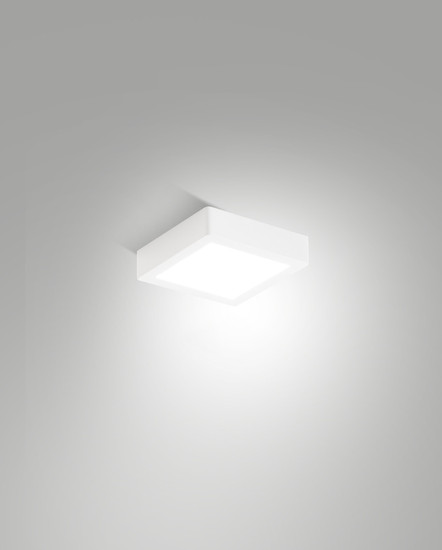 Fabas Luce GIAN WHITE LED Deckenleuchte 12W warmweiß Weiss 6577-61-254