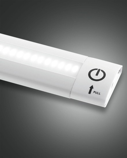 Fabas Luce LED Unterbauleuchte Galway touch dimmer 10x33mm 5W Warmweiß Weiß dimmbar
