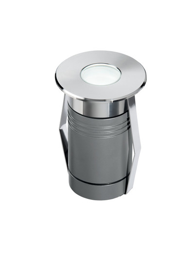 Fabas Luce TULIP 2 SIVER LED Außeneinbauleuchte 3W warmweiß Edelstahl 6903-02-314