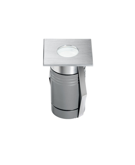 Fabas Luce NAIRE 2 SILVER LED Außeneinbauleuchte 3W warmweiß Edelstahl 6904-02-314