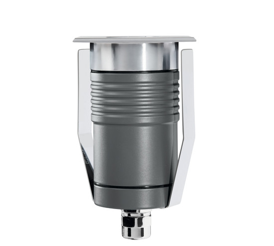 Fabas Luce APACHE 2 SILVER LED Außeneinbauleuchte 6.5W warmweiß Edelstahl 6906-02-414