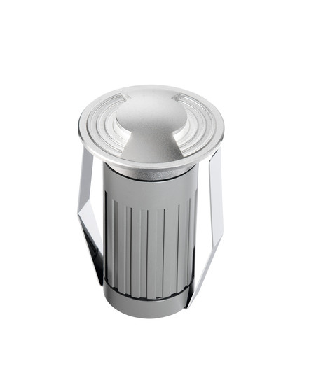 Fabas Luce ABILENE 2 SILVER LED Außeneinbauleuchte 2.8W warmweiß Edelstahl 6909-02-024