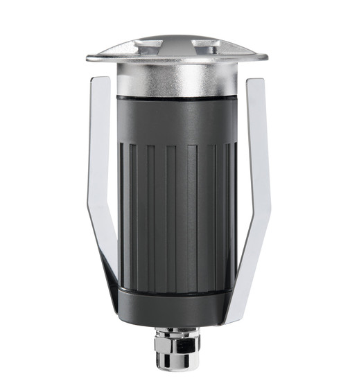 Fabas Luce YUMA 2 SILVER LED Außeneinbauleuchte 2.8W warmweiß Edelstahl 6910-02-024