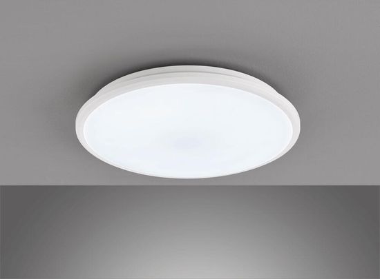 FHL Harvey LED Deckenleuchte, Deckenlampe 3-Stufen-Dimmung 35,34W warmweiss dimmbar weiß
