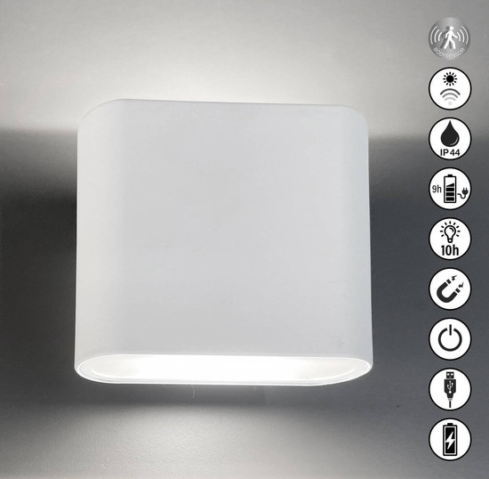 FHL Magnetic LED Wandleuchte 2-fach 1W warmweiss sandweiß 830053