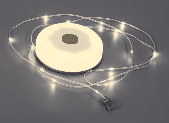 FHL Benni LED LED Lichterkette dimmbar Akku tageslichtweiss weiß 830077