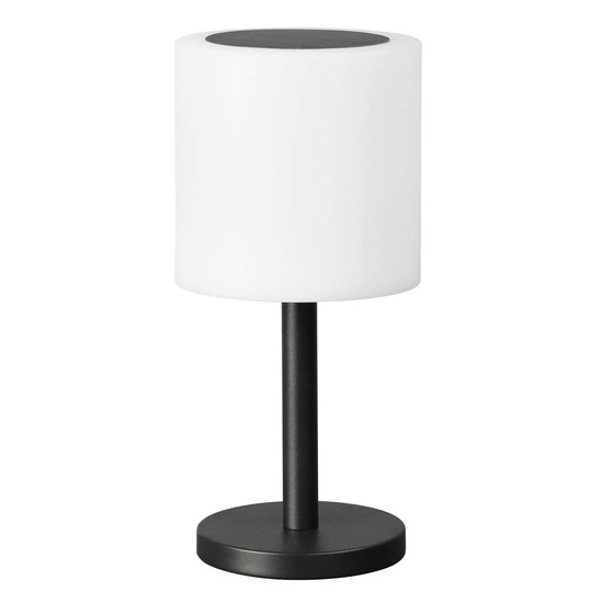 FHL Milano Pro LED Tischleuchte 1W Akku CCT einstellbare Lichtfarbe sandschwarz 850378