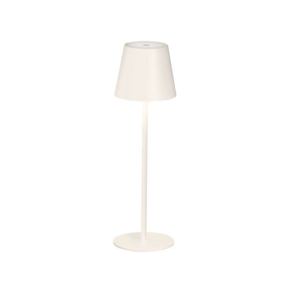 FHL Viletto LED Tischleuchte 2W dimmbar Akku warmweiss sandbeige 850402