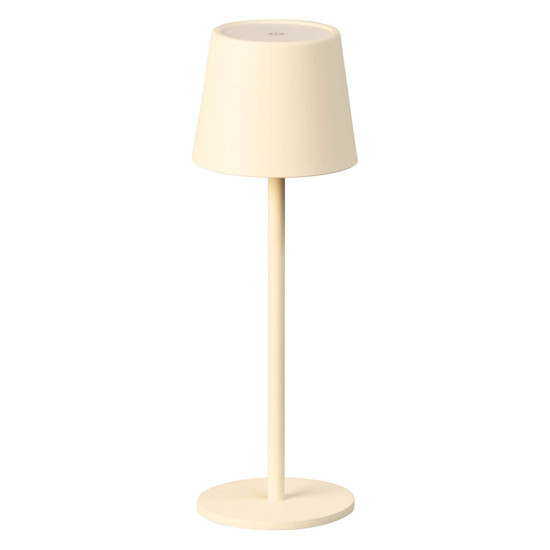 FHL Roxi LED Tischleuchte 1,5W dimmbar Akku CCT einstellbare Lichtfarbe sandbeige 850422