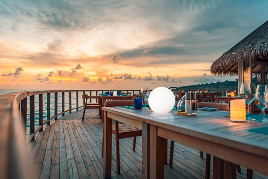 FHL Dabus LED Aussenleuchte 0,1W dimmbar Akku warmweiss weiß 850476