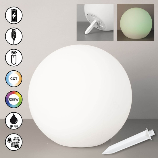 FHL Dabus LED Aussenleuchte 0,1W dimmbar Akku warmweiss weiß 850476