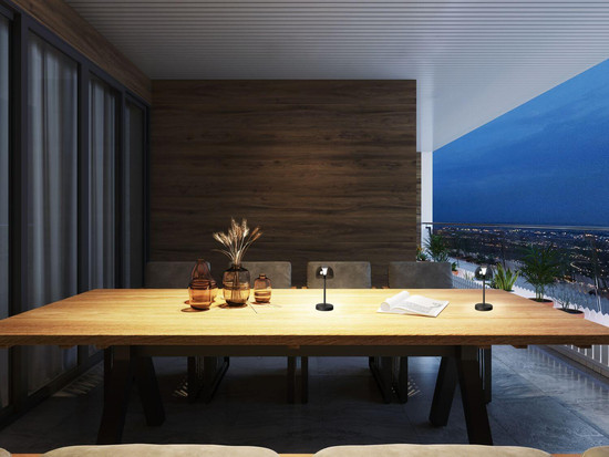 FHL Tekla LED Tischleuchte 0,7W dimmbar Akku warmweiss schwarz 850477