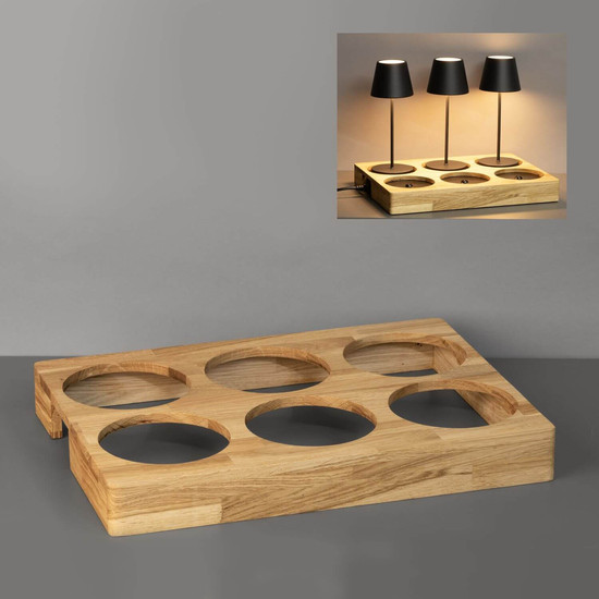 FHL Charge Cover Abdeckplatte Eiche 850487