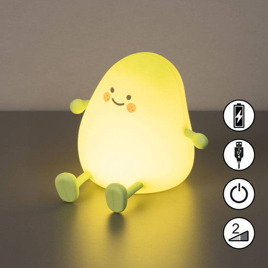 FHL Lia LED Tischleuchte 0,4W dimmbar Akku warmweiss grün 850508