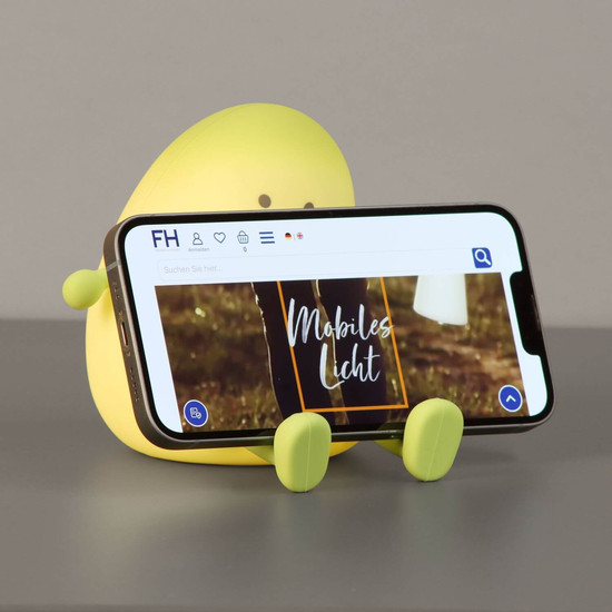 FHL Lia LED Tischleuchte 0,4W dimmbar Akku warmweiss grün 850508