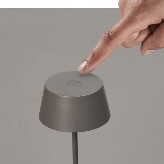 FHL Sienna Pro LED Tischleuchte 1W dimmbar Akku warmweiss sandgrau 850580