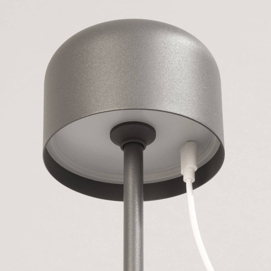 FHL Finley LED Tischleuchte 1W dimmbar Akku warmweiss sandgrau 850592