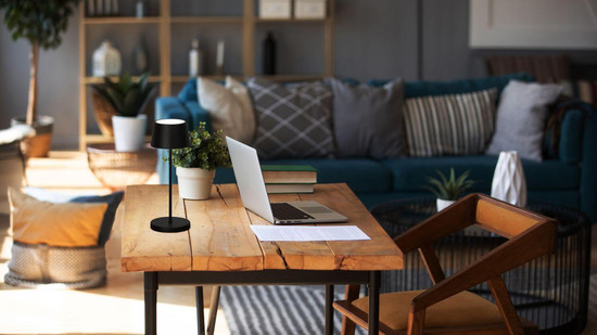 FHL Asena Pro LED Tischleuchte 2W dimmbar CCT einstellbare Lichtfarbe sandschwarz 850671