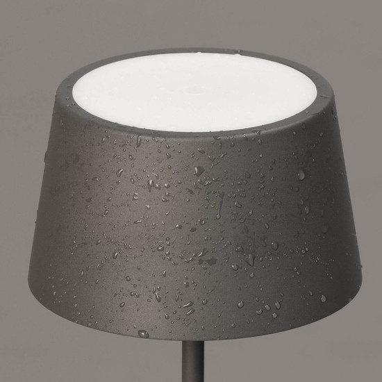 FHL Asena Pro LED Tischleuchte 2W dimmbar CCT einstellbare Lichtfarbe sandgrau 850672