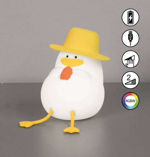 FHL Fred LED Tischleuchte 0,4W dimmbar Akku warmweiss weiß 850862