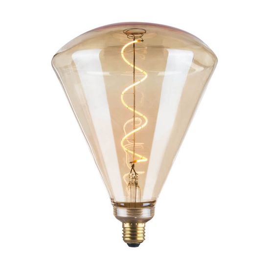 FHL Cozy LED LED Filament Lampe, Gotik gothic E27 4W Extra-warmweiss bernstein amber