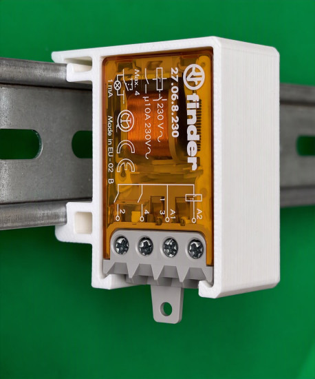 SOIXX Hutschienenhalter für Finder Relais Serie 27 DIN Hutschiene Halter