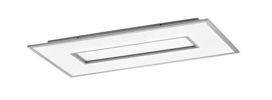 Fischer & Honsel Tiara LED Deckenleuchte 52W Tunable white steuerbar dimmbar silber + Fernbedienung 20568