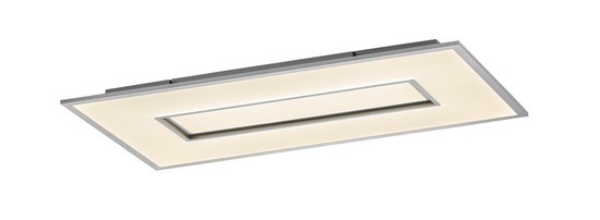 Fischer & Honsel Tiara LED Deckenleuchte 52W Tunable white steuerbar dimmbar silber + Fernbedienung 20568