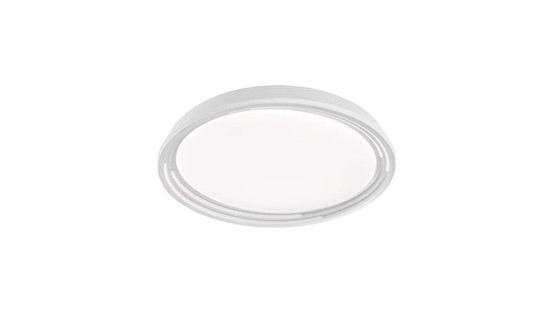 Fischer & Honsel Dua LED Deckenlampe 52cm 32W warmweiss dimmbar weiß 20808