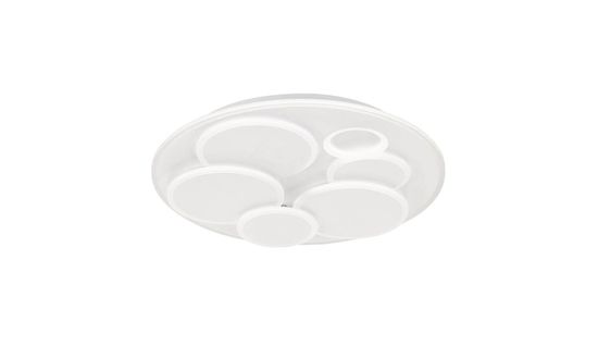 Fischer & Honsel Dots LED Deckenleuchte 44,6W Tunable white steuerbar dimmbar Acrylglas weiß + Fernbedienung 21162